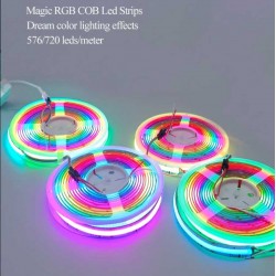 BMC COB Ταινία LED Τροφοδοσίας 24V 576led/m μήκος 10μέτρα RGB- BMCOB5761