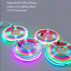 BMC COB Ταινία LED Τροφοδοσίας 24V 576led/m μήκος 10μέτρα RGB- BMCOB5761