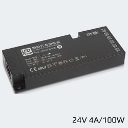 BMC CABINET DRIVER  24V 4A  100W 10εισ. φώτα 1x3pin - BMDR24100